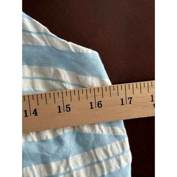 Seafolly Australia Cabana Tier Maxi Dress- Powder Blue Large - Picture 8 of 10